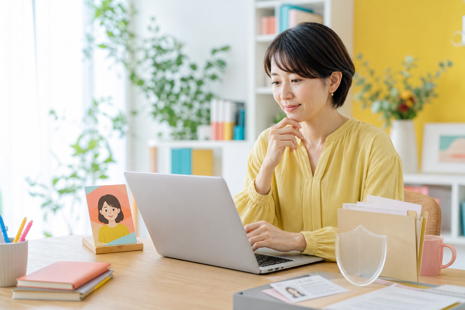 ニックネームで活動しながら販売者情報を確認する日本人クリエイター